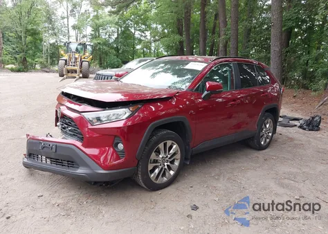 2021 Toyota Rav4 Xle Premium из США, поврежденный, VIN 2T3A1RFVXMW219350